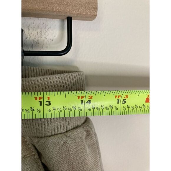 Crazy Shirt Hawai’i Original Mens Medium Jogger Pant Tan Khaki - Picture 4 of 9